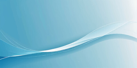 Abstract blue wave background with a futuristic digital line design