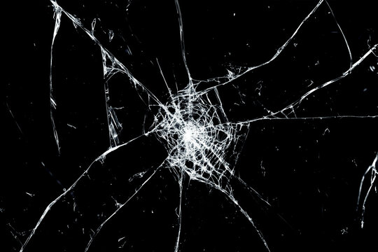 Realistic Cracked Glass Overlay Effect &ndash; Broken Texture