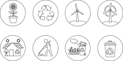 eco, sustainability, environment, recycling, renewable energy, wind turbine, solar house, gardening