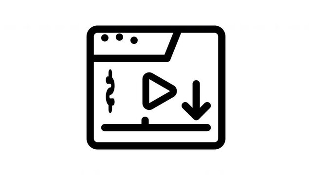 monetize minimalist stroke animation