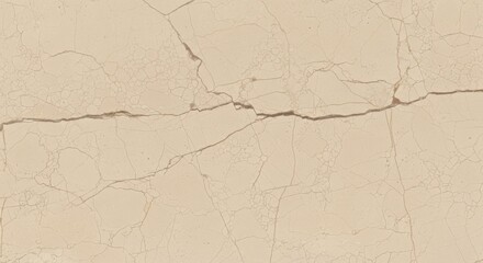 Beige marble texture with cracks and veins showcasing a natural stone background perfect for