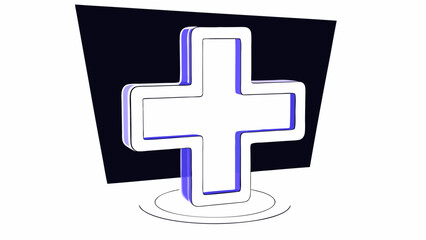 Fototapeta premium glass podium and transparent hexagon cosmetic rectangle gradient with display product light holographic png for crystal light purple box pedestal illustration 3d dispersion platform stand 77461442 21