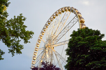 Fototapeta premium Budapest Eye Ferris wheel