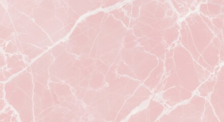 Fototapeta premium Pink marble texture with white veins showcasing a delicate and elegant design perfect for