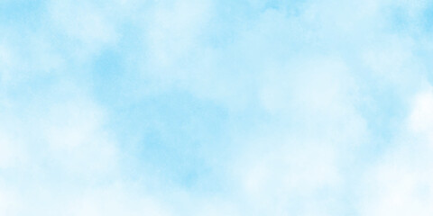 Obraz premium Natural leaf using as a background or wallpaper. , abstract hand paint splash stain backdrop banner, sky blue cloud foggy fume as background, colorful gradient ink colors wet effect hand drawn.