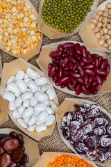 mixture of different legumes