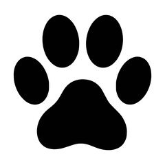 Paw black vector © JunoNaro