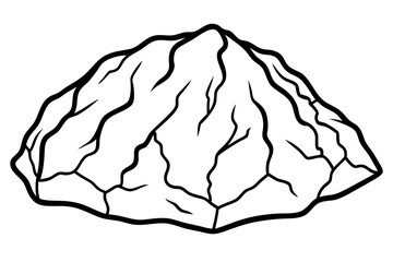vector illustration of a granite