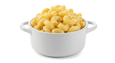 Creamy Macaroni and Cheese in White Bowl