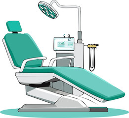 Dental Clinic and Dentist Concept with Healthy Teeth and Oral Care