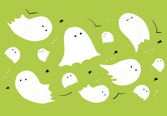 おばけのパターン