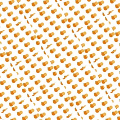 seamless pattern with orange dots