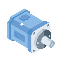 Easy to use 3d style icon of home water pump