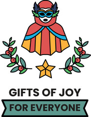 A black and white image of a woman with a cape and a mask