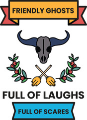 Friendly ghosts full of laughs and scares