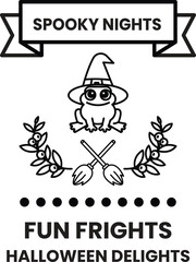 A poster for a Halloween event called 