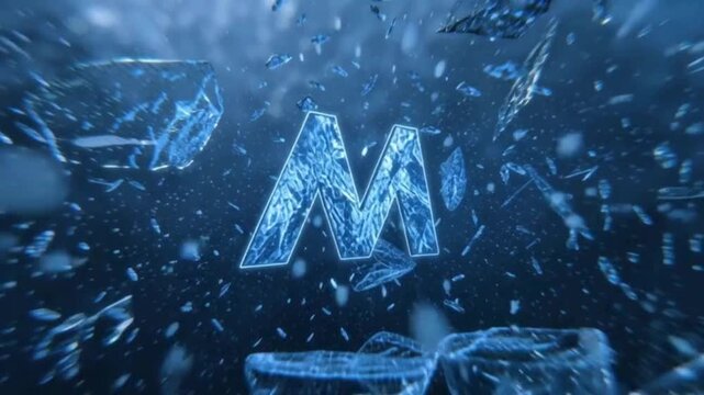 Ice Logo Reveal | Frozen Shatter Animation