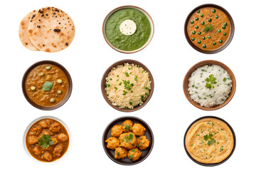 Delicious Indian Thali Meal A Culinary Journey Featuring Chapati, Rice, Paneer, and Various Curries – A Feast for the Senses