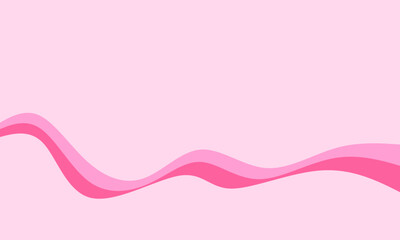 Obraz premium abstract pink background with waves