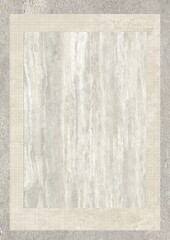 Textured rectangular panel with vertical grain pattern and light border