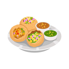 pani puri , gol gappa © Mubeen