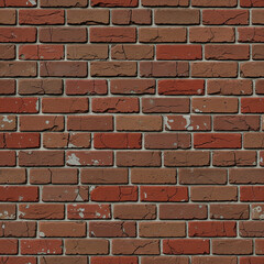 Obraz premium Brick Wall Texture – Classic Urban Pattern