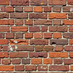 Fototapeta premium Brick Wall Texture – Classic Urban Pattern