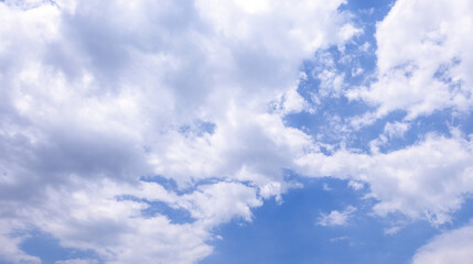 Obraz premium clear blue sky background,clouds with background. 