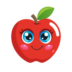apple cartoon character
