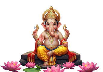 hindu god ganesh statue