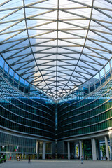 Milan, Italy: Palazzo Lombardia, modern building hosting the region government