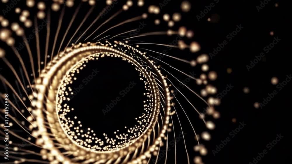 Poster abstract vortex of energy: a dynamic and intricate visual of an abstract vortex composed of glowing 