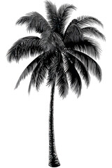 Silhouette Palm Tree