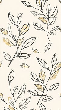 Minimalist Botanical Elegance