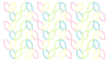 set of colorful abstract shapes