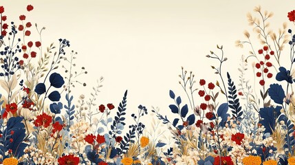 Vibrant Floral Arrangement with Colorful Blossoms and Greenery