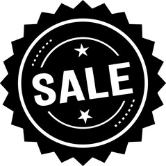 Sale Badge Vector Icon Stock Illustration