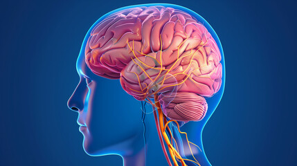 Brain Regions of Male Human Brain