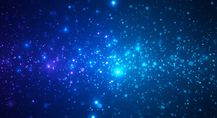 abstract blue background with stars