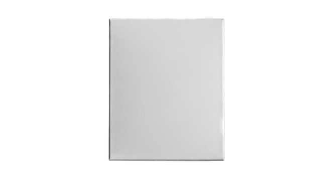 Blank, rectangular, light gray object - Powered by Adobe