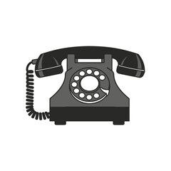 Vintage Rotary Telephone - A Classic Communication Device.