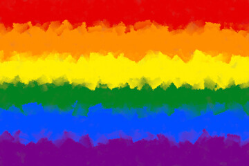 Bandera del orgullo lgtb abstracta