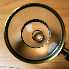 Magnifying glass on white background with clipping path Magnifying glass on white background with clipping path