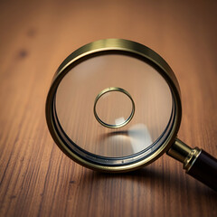 Magnifying glass on white background with clipping path Magnifying glass on white background with clipping path