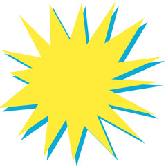 SET STICKER SART, PRICE LABEL, STARBURST, SIGN QUALITY, SUNBURST LANCER, RETRO BINTANG. Flat vector design element. Starburst or trinkets attracting attention