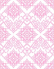 Elegant Pink Floral Pattern Design.