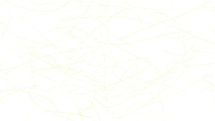 Subtle Light Green Abstract Wavy Lines on White Background - Minimalist Organic Texture and Copy Space