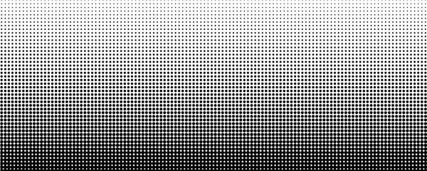 Dotted halftone gradient texture. Vanishing polka dot background. Repeating dots gradation pattern background. © Selamet