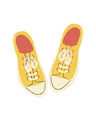 flip flops isolated on white