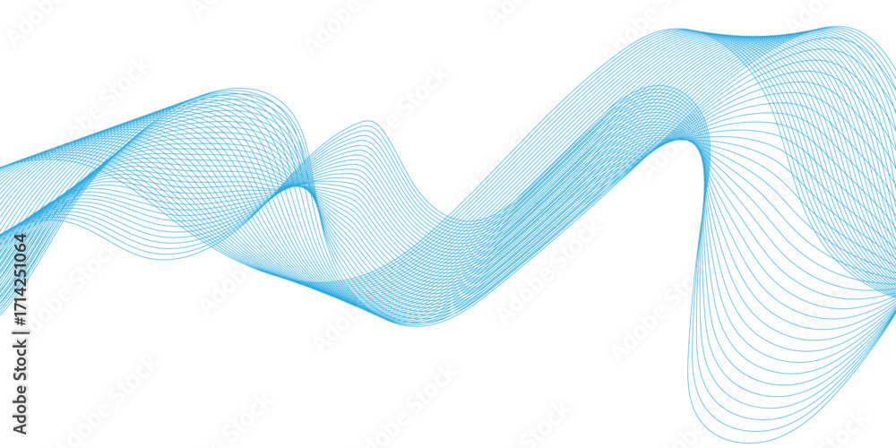 Poster abstract soft white background with wave line, abstract blue background with diagonal geometric stri